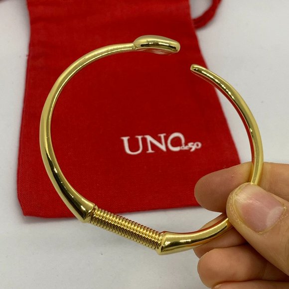 UNO de 50 Bracelet FOREVER BRACELET Heart Amor Emotions Bracelet Gold-plated - Picture 3 of 9